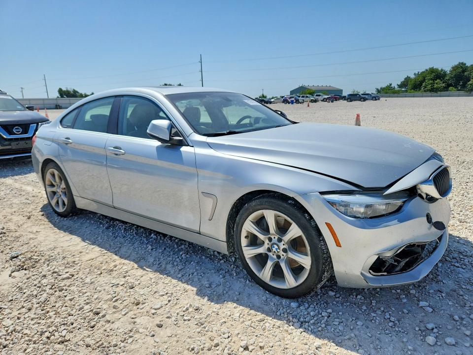 2015 BMW 4er VIN WBA4B1C56FG241468 COPART salvage auction — FRONT END, Tx - Salvage Vehicle Title, sold $2,400 on 2026-08-13 (photo 4)