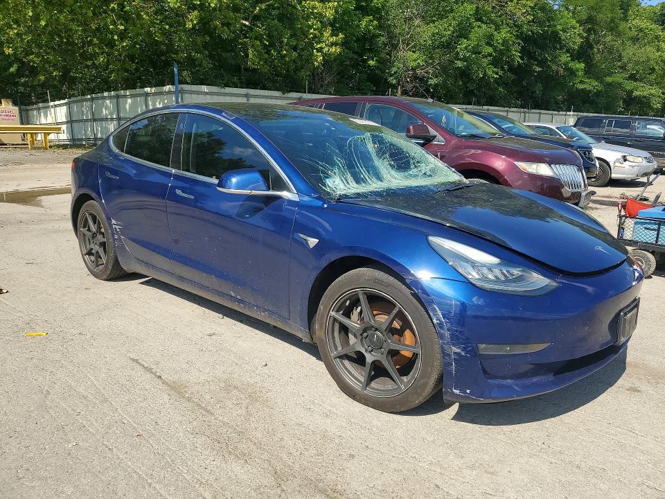 2018 Tesla Model 3 VIN 5YJ3E1EB7JF064358 COPART salvage auction — FRONT END, Pa - Certificate Of Salvage, sold $250 on 2026-07-23 (photo 4)