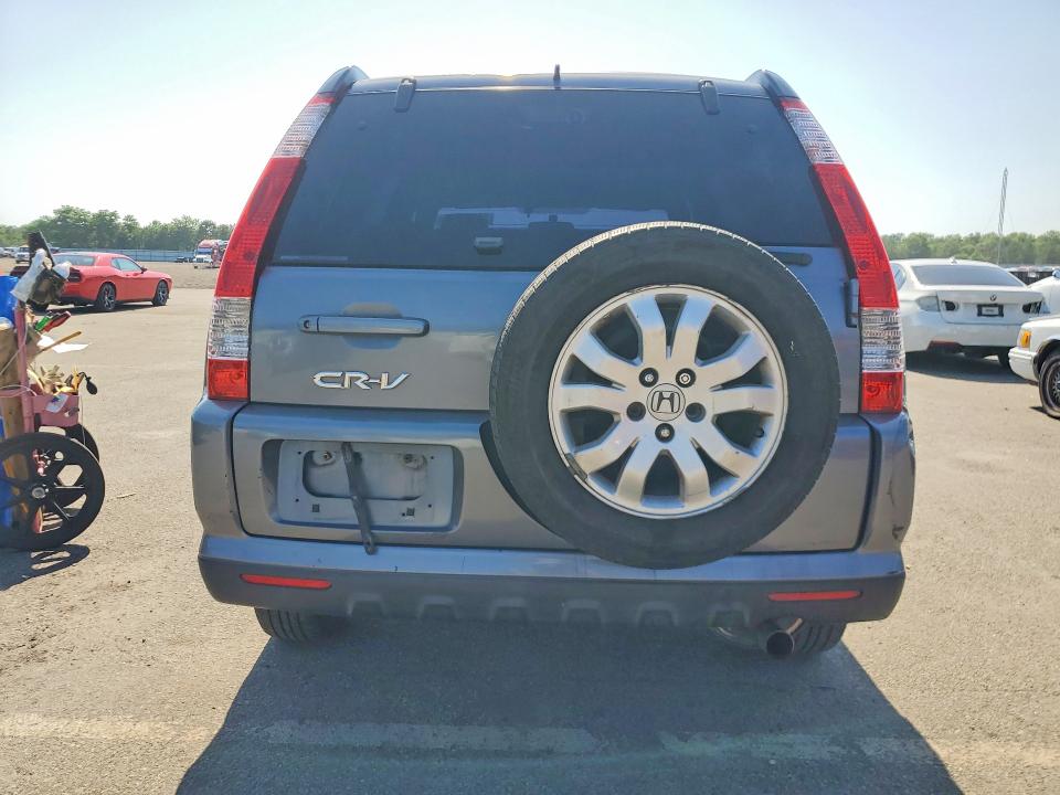 2006 Honda Cr-v VIN SHSRD78946U439289 COPART salvage auction — REAR END, NY - CERTIFICATE OF TITLE, sold $1,100 on 2026-07-08 (photo 6)