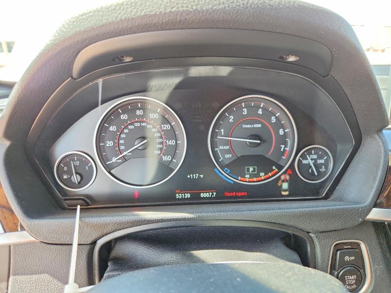 2018 BMW 3er VIN WBA8D9G5XJNU66694 COPART salvage auction — REAR END, Salvage Title, sold $2,550 on 2026-07-28 (photo 9)