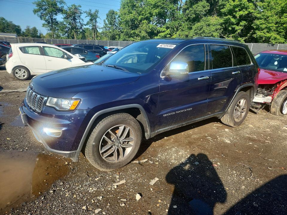 2017 Jeep Cherokee VIN 1C4RJFBG7HC862952 COPART salvage auction — MINOR DENT/SCRATCHES, MD - CERTIFICATE OF TITLE, sold $225 on 2026-07-28 (photo 1)