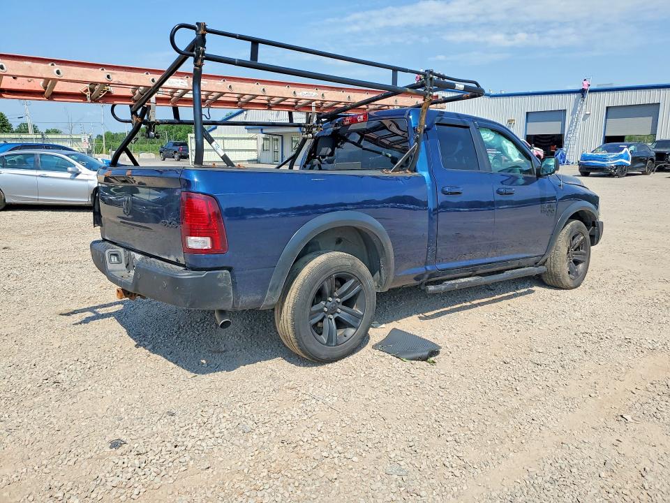 2021 Ram 1500 VIN 1C6RR7GG5MS538574 COPART salvage auction — ROLLOVER, Ny - Mv-907A Salvage Certificate, sold $225 on 2026-09-27 (photo 3)