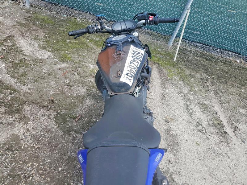 2022 Yamaha Mt07 VIN JYARM32EXNA003345 COPART salvage auction — ALL OVER, FL - CERTIFICATE OF TITLE, sold $80 on 2026-07-16 (photo 6)