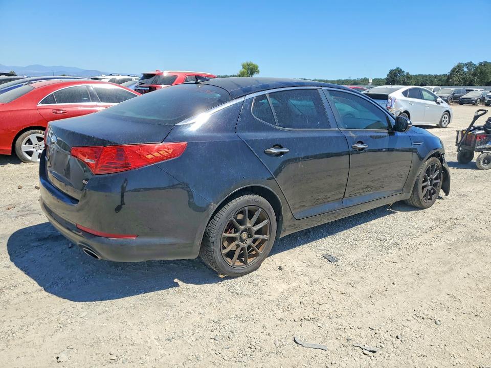 2013 Kia Optima VIN 5XXGM4A77DG230581 COPART salvage auction — FRONT END, Ca - Salvage Certificate, sold $550 on 2026-07-24 (photo 3)