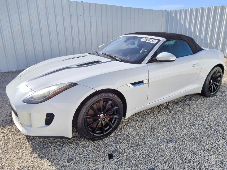 2017 Jaguar F-type VIN SAJWA6ET9H8K39798 COPART salvage auction — MECHANICAL, FL - CERTIFICATE OF TITLE, sold $60 on 2026-07-23 (photo 1)