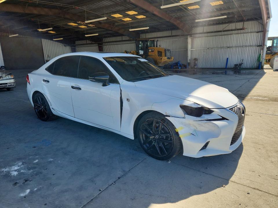 2015 Lexus Is VIN JTHBF1D21F5063613 COPART salvage auction — FRONT END, Ca - Salvage Certificate, sold $3,000 on 2026-07-13 (photo 4)