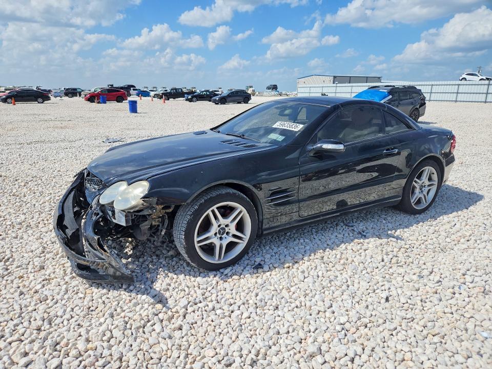 2006 Mercedes-benz Sl-class VIN WDBSK75F36F112904 COPART salvage auction — FRONT END, TX - SALVAGE VEHICLE TITLE (P), sold $2,550 on 2026-07-16 (photo 1)