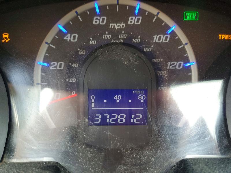 2012 Honda VIN JHMGE8G31CC021875 COPART salvage auction — FRONT END, NY - MV-907A SALVAGE CERTIFICATE, sold $350 on 2026-07-20 (photo 9)