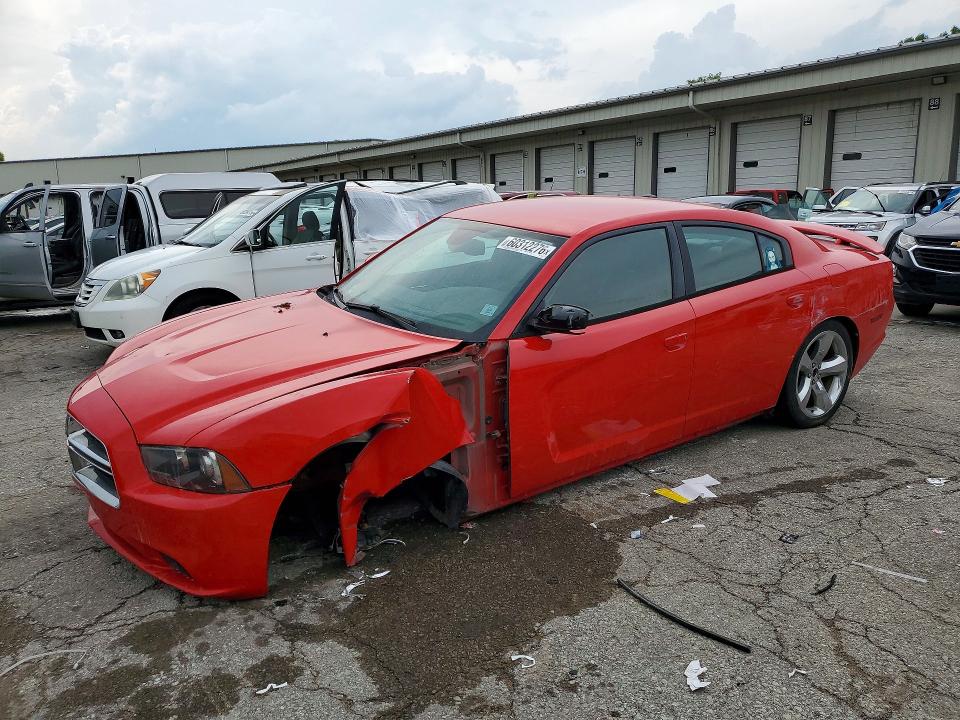 2014 Dodge Charger VIN 2C3CDXHG2EH148377 COPART salvage auction — UNDERCARRIAGE, IN - CERT OF TITLE-SALVAGE TITLE, sold $150 on 2026-09-12 (photo 1)