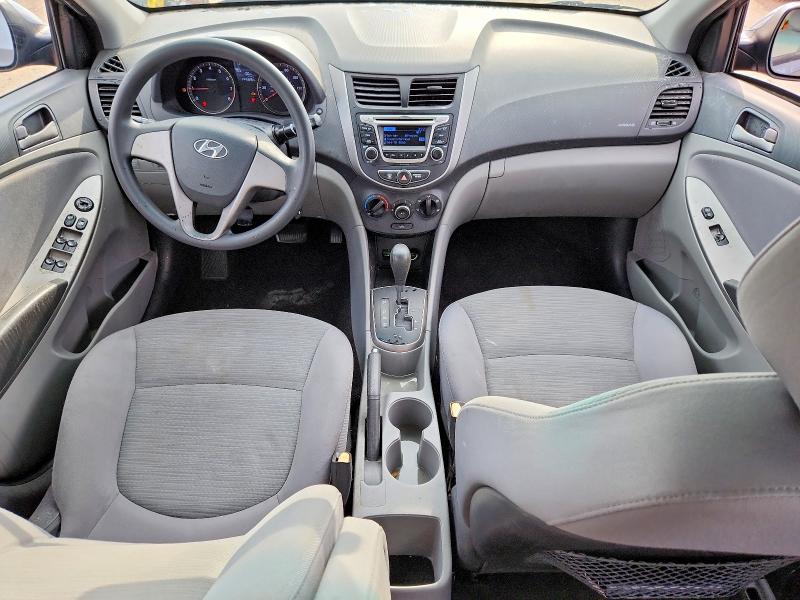 2016 Hyundai Accent VIN KMHCT4AE6GU970584 COPART salvage auction — SIDE, Tx - Salvage Vehicle Title, sold $450 on 2026-07-21 (photo 8)