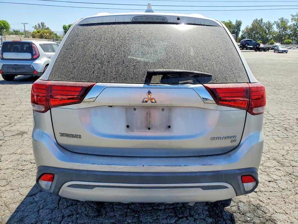 2019 Mitsubishi Outlander VIN JA4AD3A33KZ046479 COPART salvage auction — FRONT END, Ca - App For Dup Clean Or Ac, sold $2,050 on 2026-07-27 (photo 6)