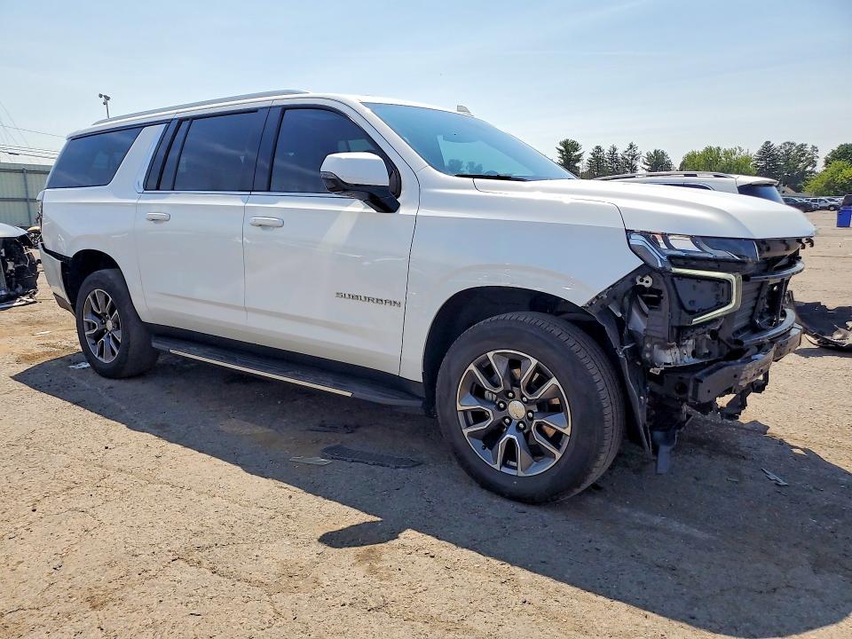 2022 Chevrolet Suburban VIN 1GNSKCKD3NR256597 COPART salvage auction — FRONT END, Pa - Certificate Of Salvage, sold $11,600 on 2026-08-28 (photo 4)