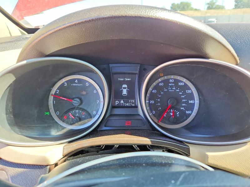 2013 Hyundai Santa fe VIN KM8SN4HF6DU002212 COPART salvage auction — MECHANICAL, Co - Dis/Dlr/Exp Only Clean Title, sold $1,450 on 2026-07-15 (photo 9)