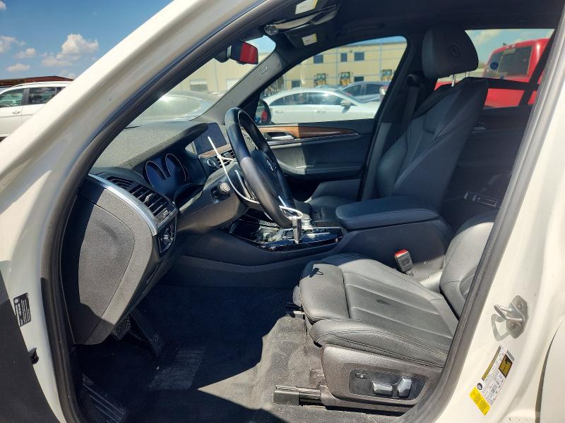 2020 BMW X3 VIN 5UXTY3C08L9B55304 COPART salvage auction — WATER/FLOOD, Tx - Certificate Of Title (P), sold $9,300 on 2026-07-30 (photo 7)