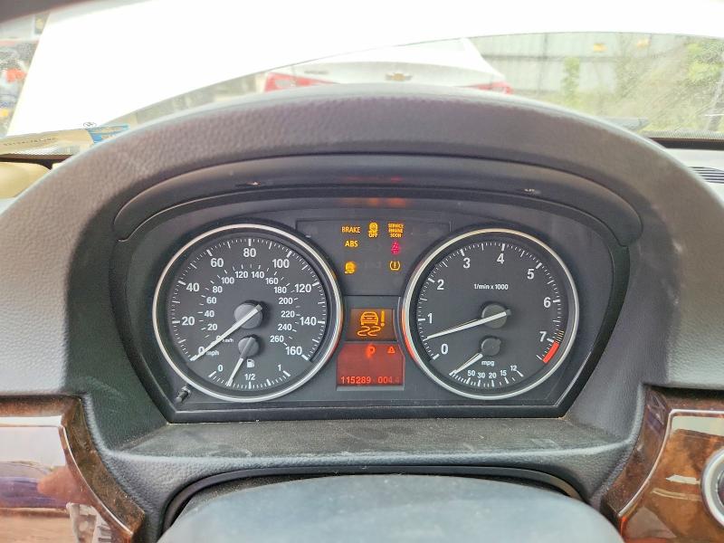 2011 BMW 3 series VIN WBAPH7C57BE850556 COPART salvage auction — MECHANICAL, MI - DEALER ONLY CLEAN TITLE, sold $425 on 2026-07-22 (photo 9)