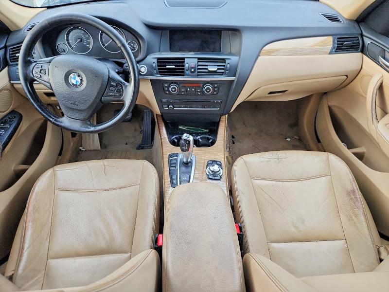 2013 BMW X3 VIN 5UXWX9C54D0A27517 COPART salvage auction — NORMAL WEAR, Tx - Certificate Of Title, sold $1,350 on 2026-07-30 (photo 8)