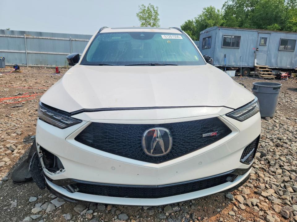 2023 Acura Mdx VIN 5J8YD8H81PL000860 COPART salvage auction — FRONT END, Ny - Mv-907A Salvage Certificate, sold $8,500 on 2026-07-30 (photo 5)