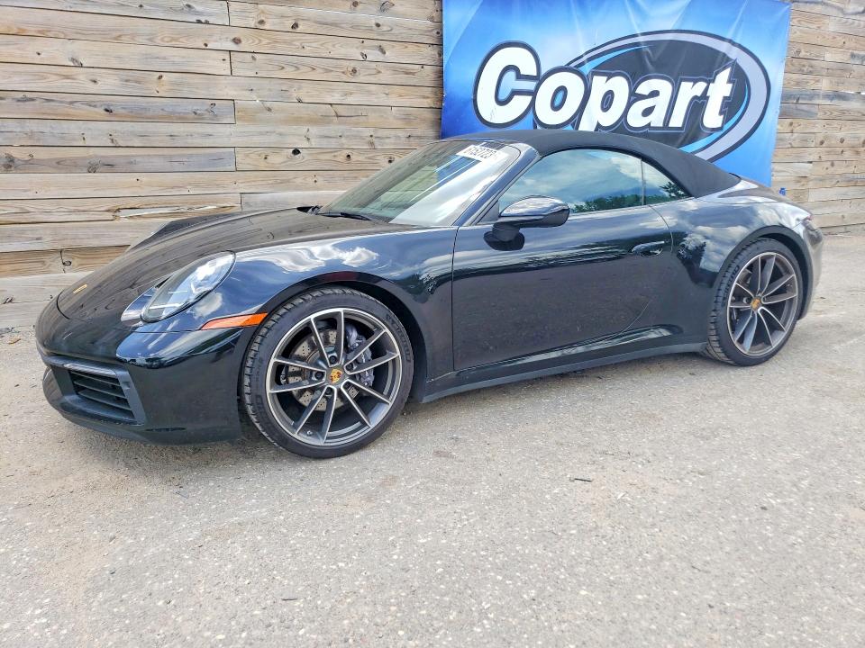 2021 Porsche 911 VIN WP0CA2A92MS239269 COPART salvage auction — MINOR DENT/SCRATCHES, Mn - Certificate Of Title, sold $46,250 on 2026-07-21 (photo 1)