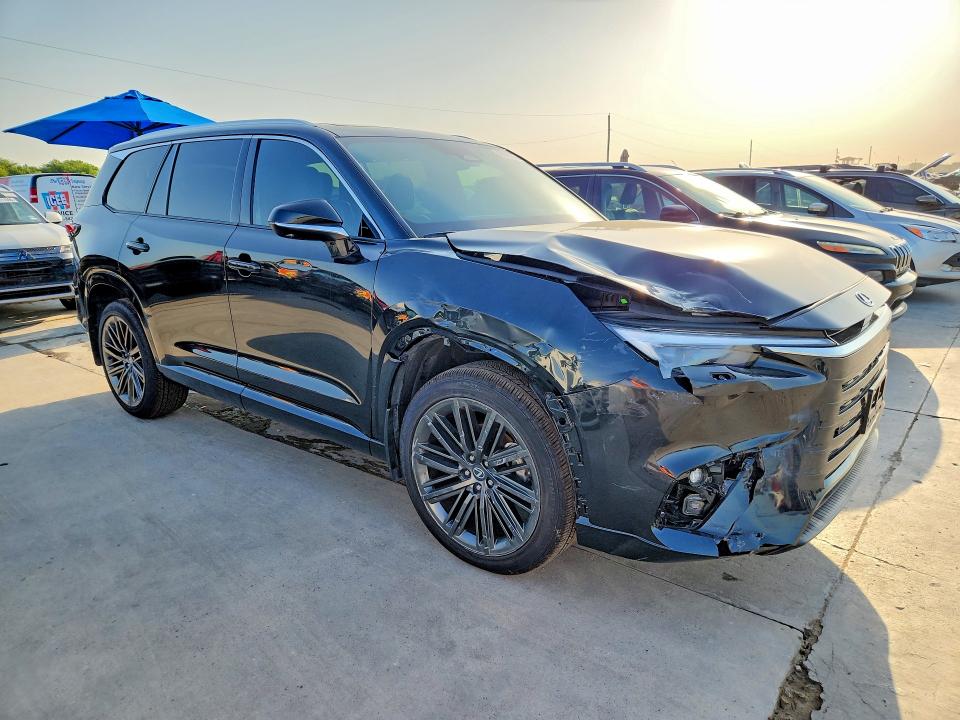 2026 Lexus Tx VIN 5TDAAAB62TS059447 COPART salvage auction — FRONT END, Tx - Salvage Vehicle Title (P), sold $39,750 on 2026-07-27 (photo 4)