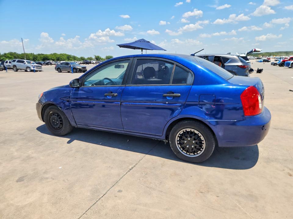 2006 Hyundai Accent VIN KMHCN46C96U029520 COPART salvage auction — NORMAL WEAR, TX - CERTIFICATE OF TITLE, sold $475 on 2026-07-27 (photo 2)