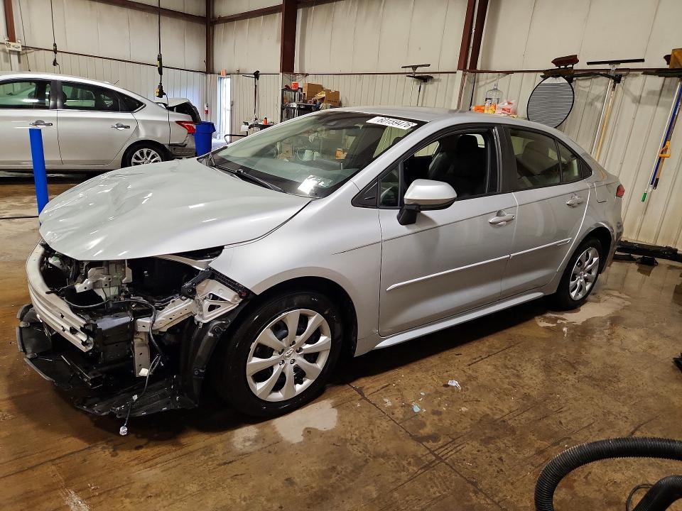 2020 Toyota Corolla VIN JTDEPRAE7LJ010930 COPART salvage auction — FRONT END, Pa - Certificate Of Salvage, sold $5,400 on 2026-07-28 (photo 1)