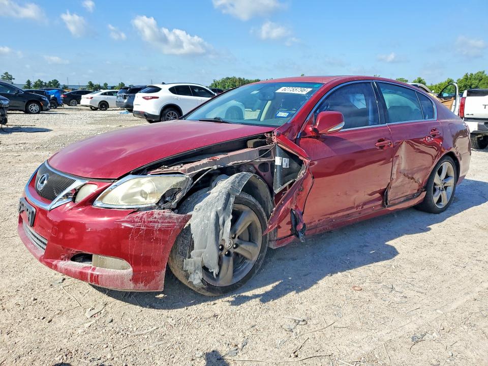 2010 Lexus Gs 350 VIN JTHBE1KS4A0047336 COPART salvage auction — FRONT END, TX - CERTIFICATE OF TITLE, sold $575 on 2026-07-31 (photo 1)