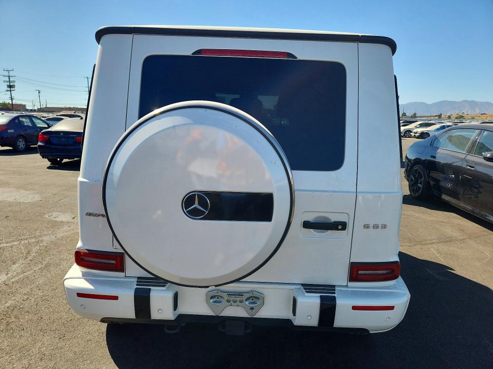2019 Mercedes-benz G-klasse amg 6x6 VIN WDCYC7HJ5KX326428 COPART salvage auction — FRONT END, Ca - Salvage Certificate, sold $66,500 on 2026-08-20 (photo 6)