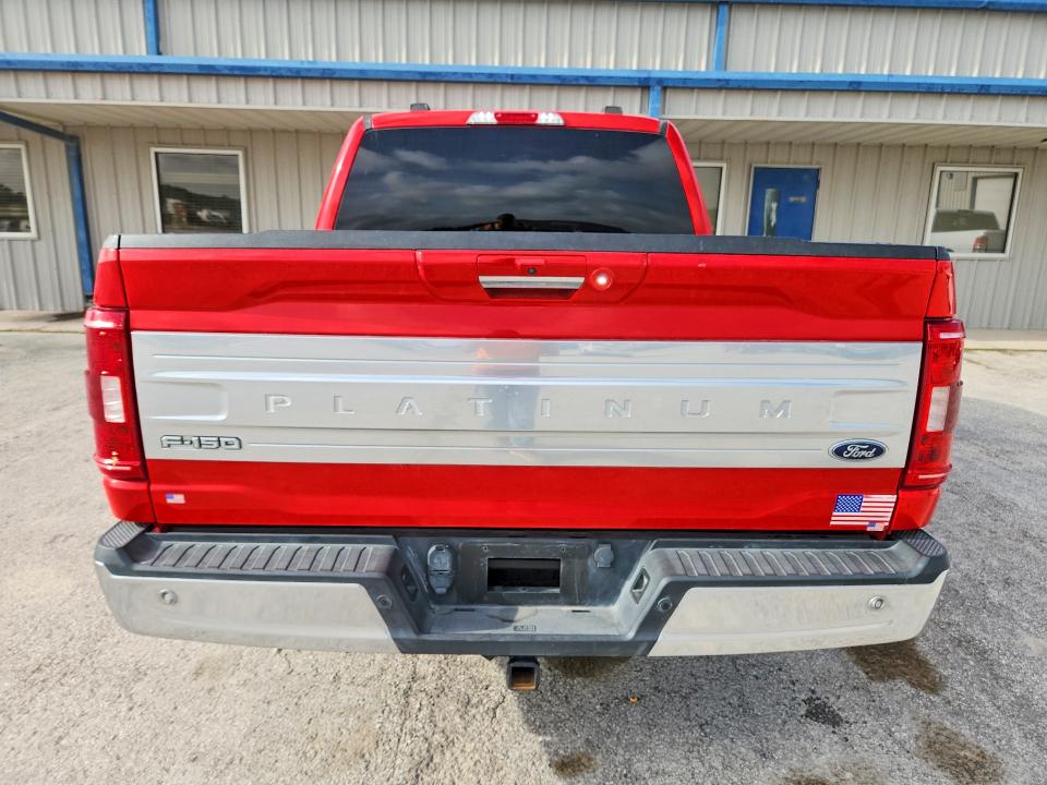 2022 Ford F-150 VIN 1FTEW1C54MKE38631 COPART salvage auction — DAMAGE HISTORY, TX - CERTIFICATE OF TITLE, sold $9,900 on 2026-07-29 (photo 6)
