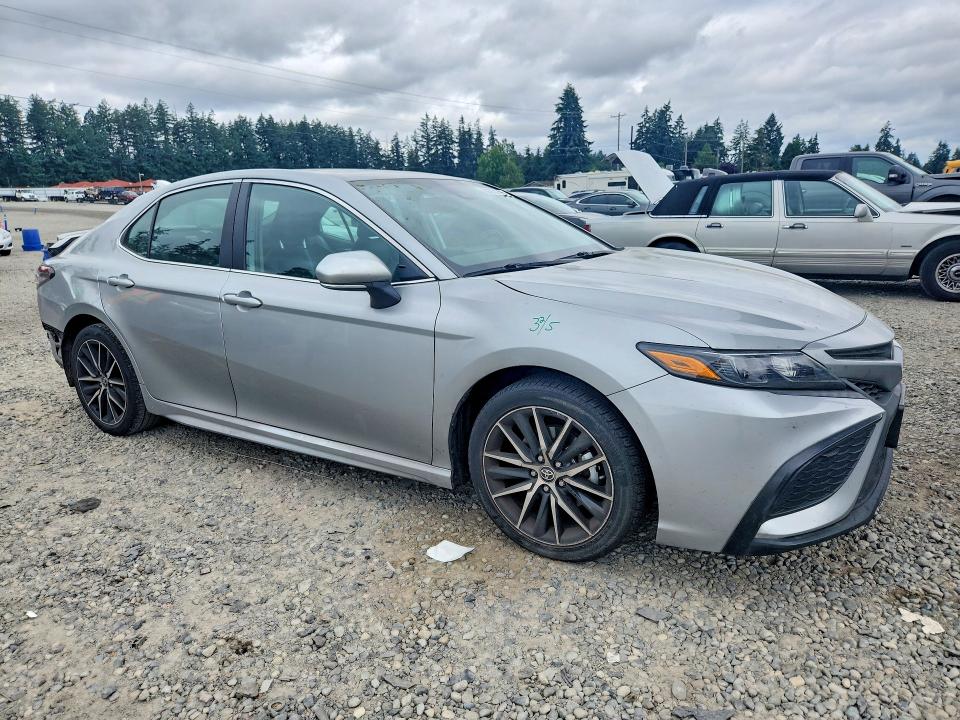 2021 Toyota Camry VIN 4T1T11BK8MU023583 COPART salvage auction — REAR END, WA - BILL OF SALE, sold $7,300 on 2026-07-28 (photo 4)