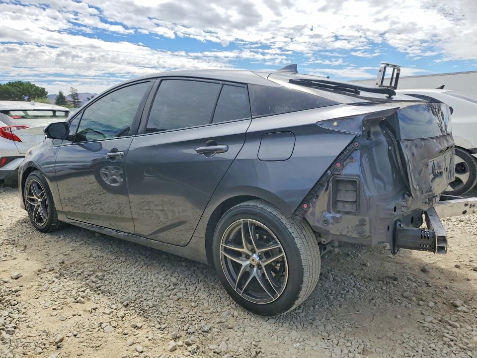 2016 Toyota Prius VIN JTDKARFU7G3003250 COPART salvage auction — REAR END, Ca - Salvage Certificate, sold $1,800 on 2026-07-28 (photo 2)