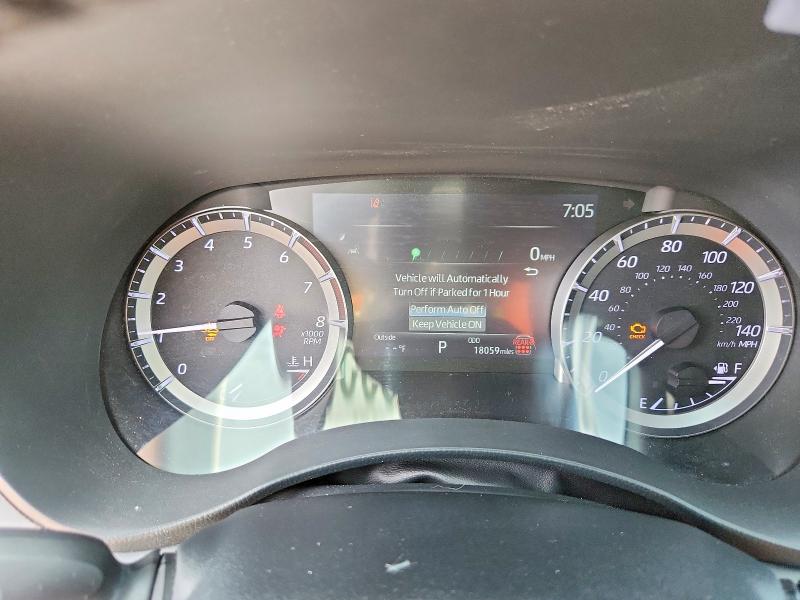 2024 Toyota Highlander VIN 5TDKDRAH9RS054719 COPART salvage auction — FRONT END, Tx - Salvage Vehicle Title, sold $15,800 on 2026-07-28 (photo 9)