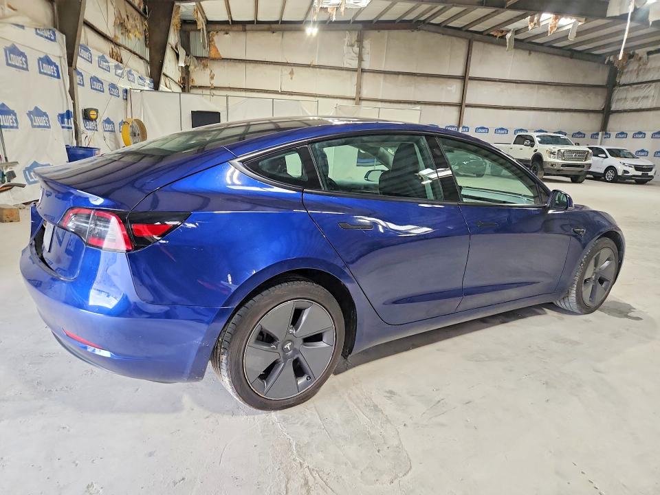 2023 Tesla Model 3 VIN 5YJ3E1EAXPF460381 COPART salvage auction — REAR END, Fl - Certificate Of Title, sold $4,800 on 2026-07-15 (photo 3)