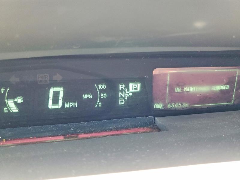 2010 Toyota Prius VIN JTDKN3DU8A0034570 COPART salvage auction — FRONT END, Ca - Salvage Certificate, sold $950 on 2026-07-21 (photo 9)