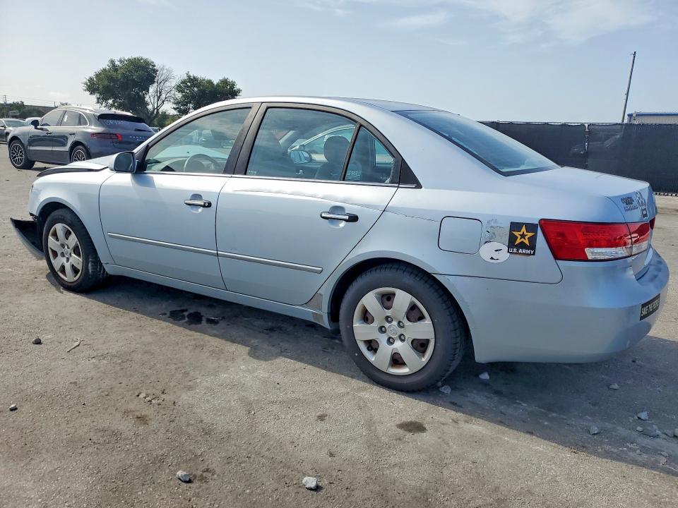 2007 Hyundai Sonata VIN 5NPET46C57H234217 COPART salvage auction — FRONT END, Fl - Cert Of Title Slvg Rebuildable, sold $375 on 2026-07-28 (photo 2)
