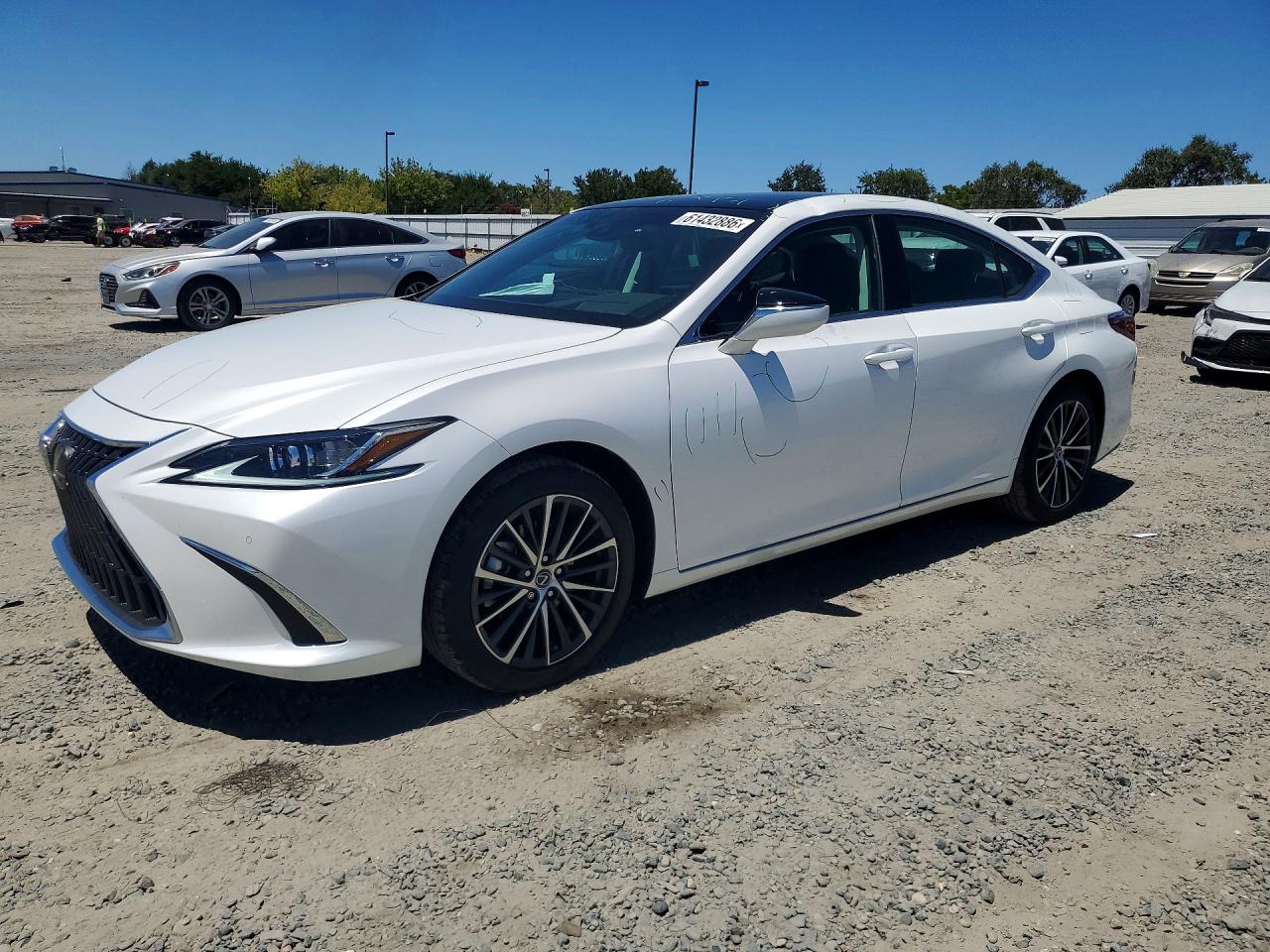 2025 Lexus ES 350 VIN 58ADZ1B17SU189880 — COPART salvage auction photo