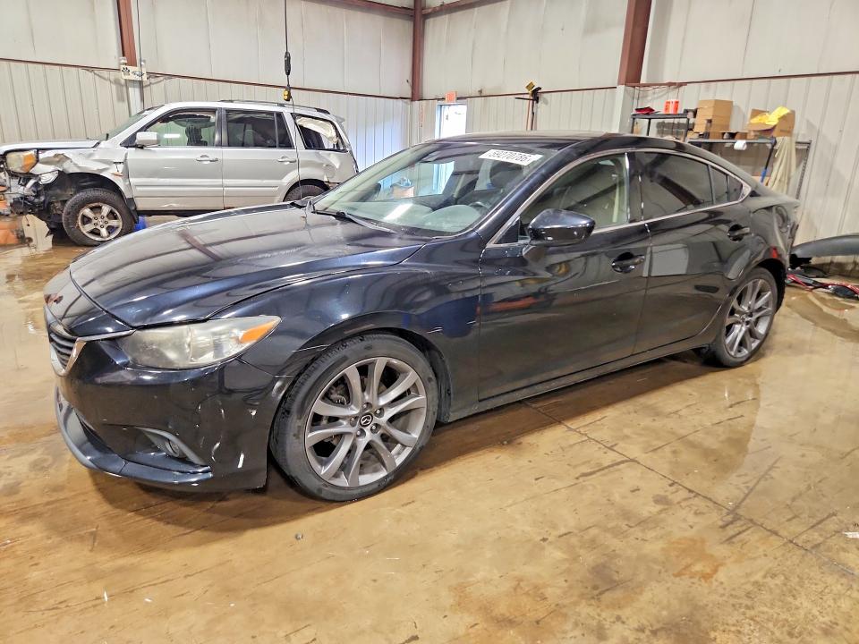 2015 Mazda 6 VIN JM1GJ1W54F1196922 COPART salvage auction — REAR END, Pa - Certificate Of Salvage, sold $1,700 on 2026-07-17 (photo 1)