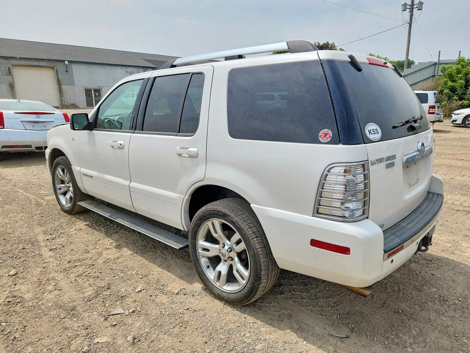 2010 Mercury Mountaineer VIN 4M2EN4J82AUJ07977 COPART salvage auction — FRONT END, MI - CERTIFICATE OF TITLE, sold $1,050 on 2026-09-09 (photo 2)