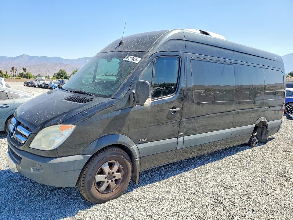 2012 Mercedes-benz Sprinter VIN WDZPE8CC8C5661495 COPART salvage auction — UNDERCARRIAGE, Ca - Salvage Certificate, sold $3,550 on 2026-08-19 (photo 1)
