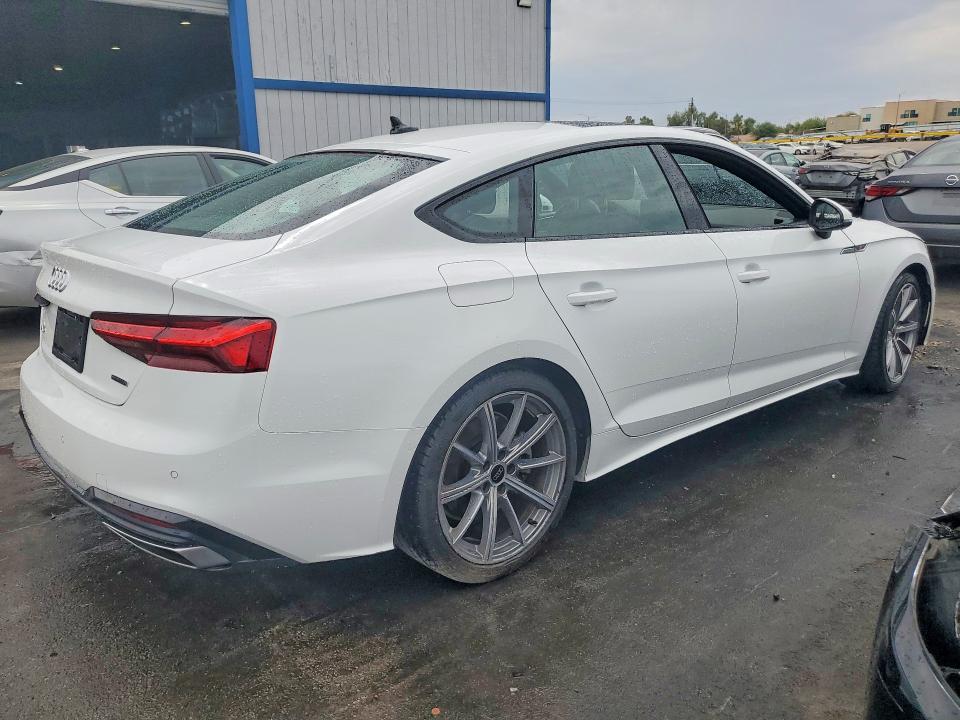 2025 Audi A5 VIN WAUDACF55SA006423 COPART salvage auction — FRONT END, Ca - Certificate Of Title, sold $11,700 on 2026-07-27 (photo 3)