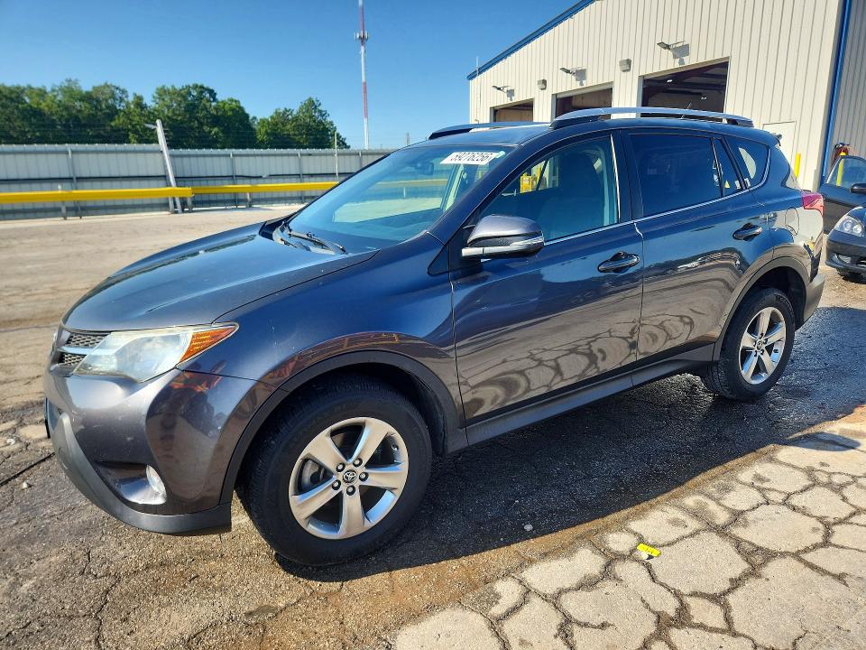 2015 Toyota Rav 4 VIN JTMRFREV6FD152932 COPART salvage auction — REAR END, Mo - Salvage Certificate Of Title, sold $125 on 2026-07-29 (photo 1)