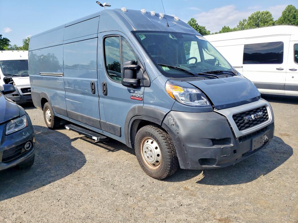 2020 Ram Promaster 3500 VIN 3C6URVJG2LE136262 COPART salvage auction — SIDE, MA - CERTIFICATE OF TITLE, sold $7,700 on 2026-07-27 (photo 4)