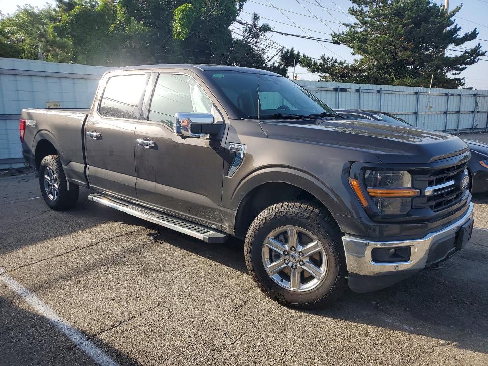 2024 Ford F-150 VIN 1FTFW3L56RFA92677 COPART salvage auction — FRONT END, Oh - Cert Of Title-Salvage, sold $350 on 2026-07-29 (photo 4)