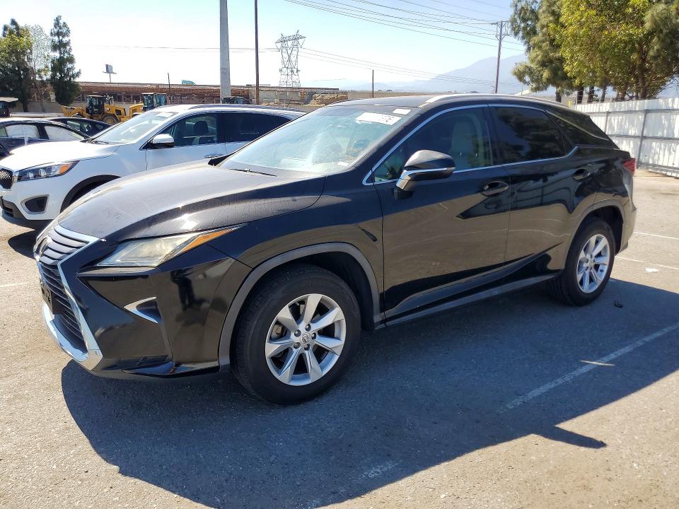 2016 Lexus Rx VIN 2T2ZZMCA6GC017907 COPART salvage auction — NORMAL WEAR, CA - DIS/DLR/EXP ONLY CLEAN TITLE, sold $9,200 on 2026-07-16 (photo 1)