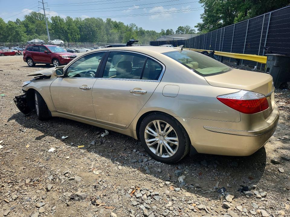 2011 Hyundai Genesis VIN KMHGC4DE3BU121616 COPART salvage auction — FRONT END, MD - CERT OF SALVAGE > 75% DAMAGE, sold $225 on 2026-07-17 (photo 2)