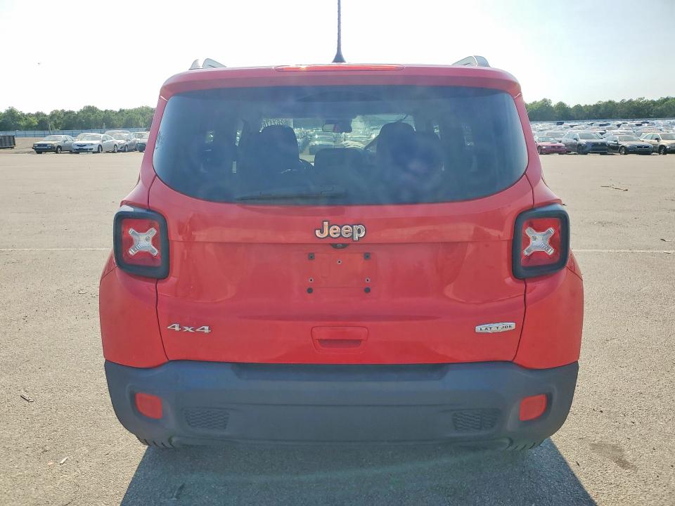 2018 Jeep Renegade VIN ZACCJBBB0JPG84094 COPART salvage auction — FRONT END, Ny - Mv-907A Salvage Certificate, sold $1,600 on 2026-08-10 (photo 6)