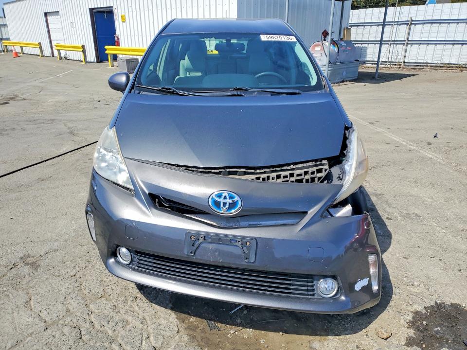 2012 Toyota Prius VIN JTDZN3EU8C3128432 COPART salvage auction — FRONT END, Salvage Title, sold $2,800 on 2026-07-17 (photo 5)