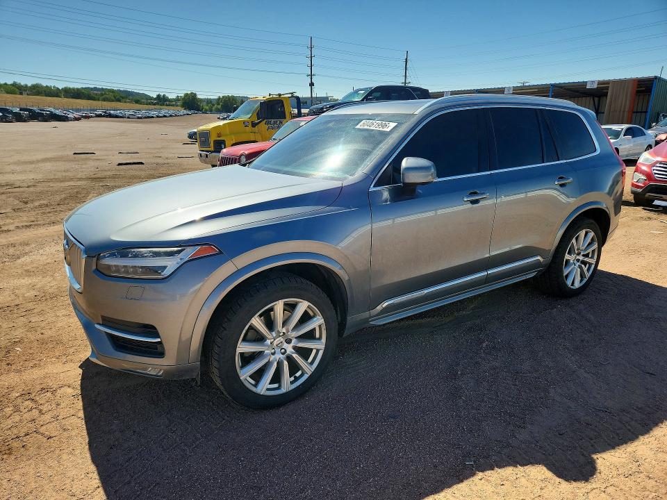 2016 Volvo Xc90 VIN YV4A22PL9G1053081 COPART salvage auction — HAIL, Co - Certificate Of Title, sold $4,300 on 2026-07-27 (photo 1)