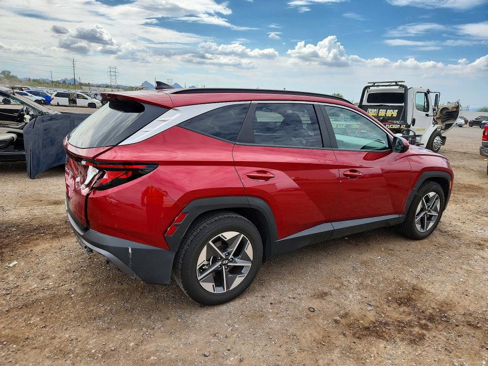 2025 Hyundai Tucson VIN 5NMJB3DE3SH464473 COPART salvage auction — REAR END, Az - Cert Of Title - Salvage, sold $9,500 on 2026-07-31 (photo 3)