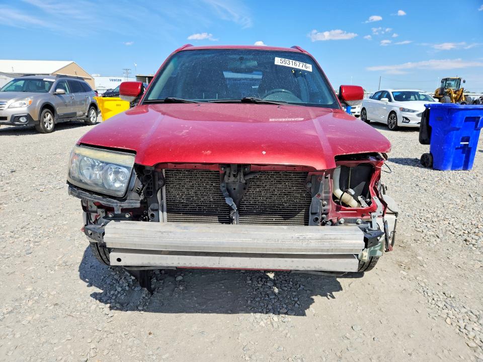 2008 Subaru Forester VIN JF1SG66678H728081 COPART salvage auction — FRONT END, Co - Public - Salvage Title, sold $600 on 2026-07-16 (photo 5)