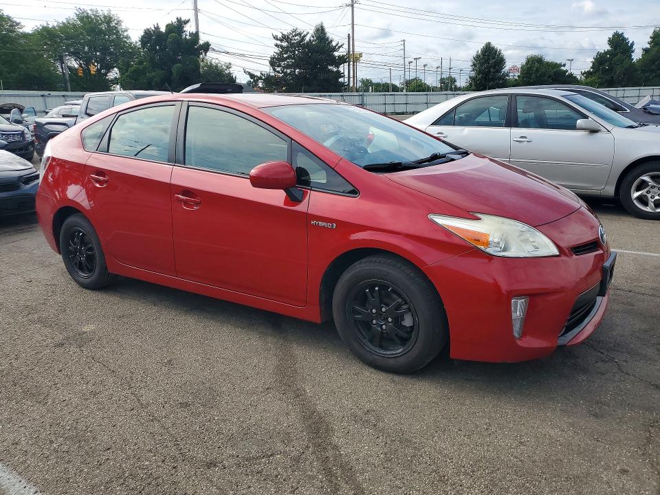 2014 Toyota Prius VIN JTDKN3DU8E0361282 COPART salvage auction — SIDE, Salvage Title, sold $100 on 2026-07-22 (photo 4)